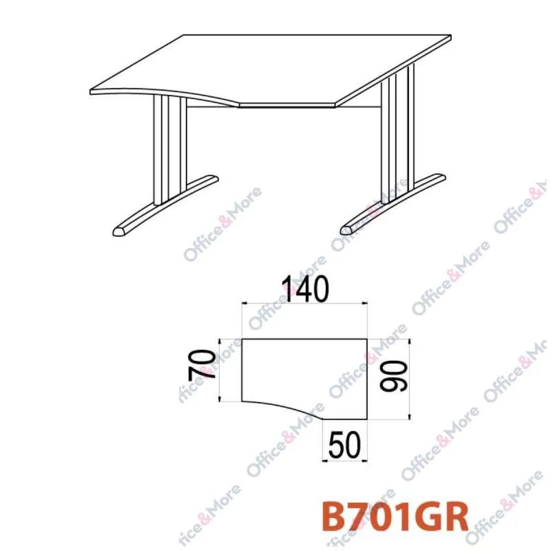 OMF STO B701GR 140/90/70/74 