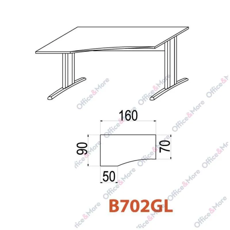 OMF STO B702GL 160/90/70/74 BUKVA 