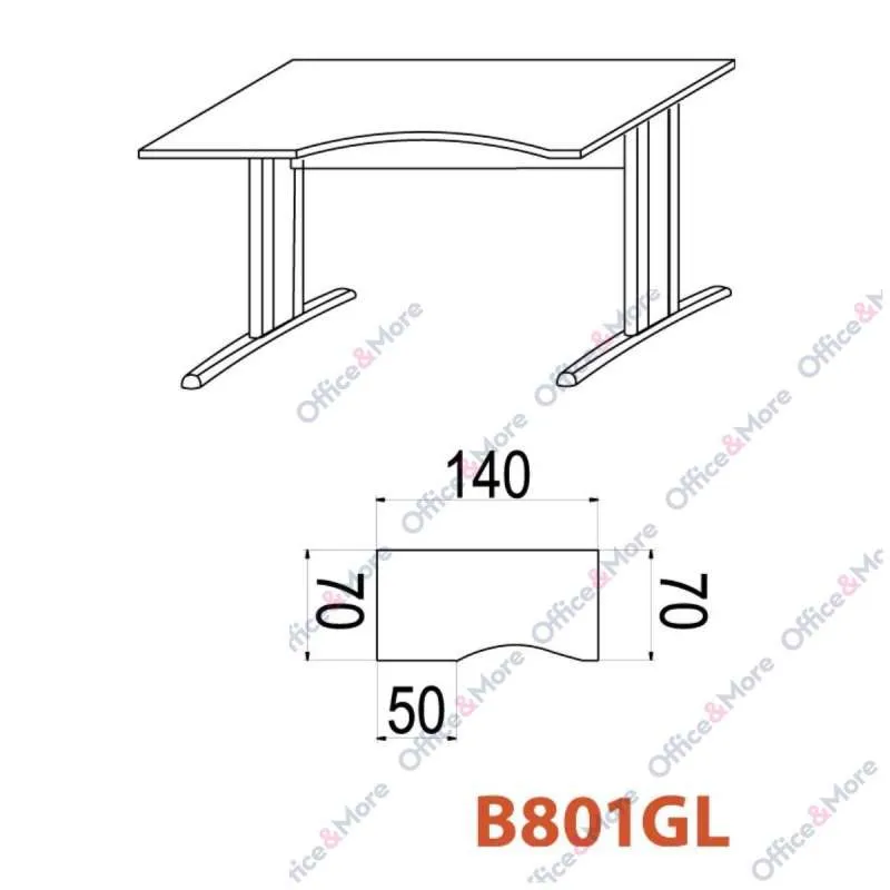 OMF STO B801GL 140/70/74 BUKVA 