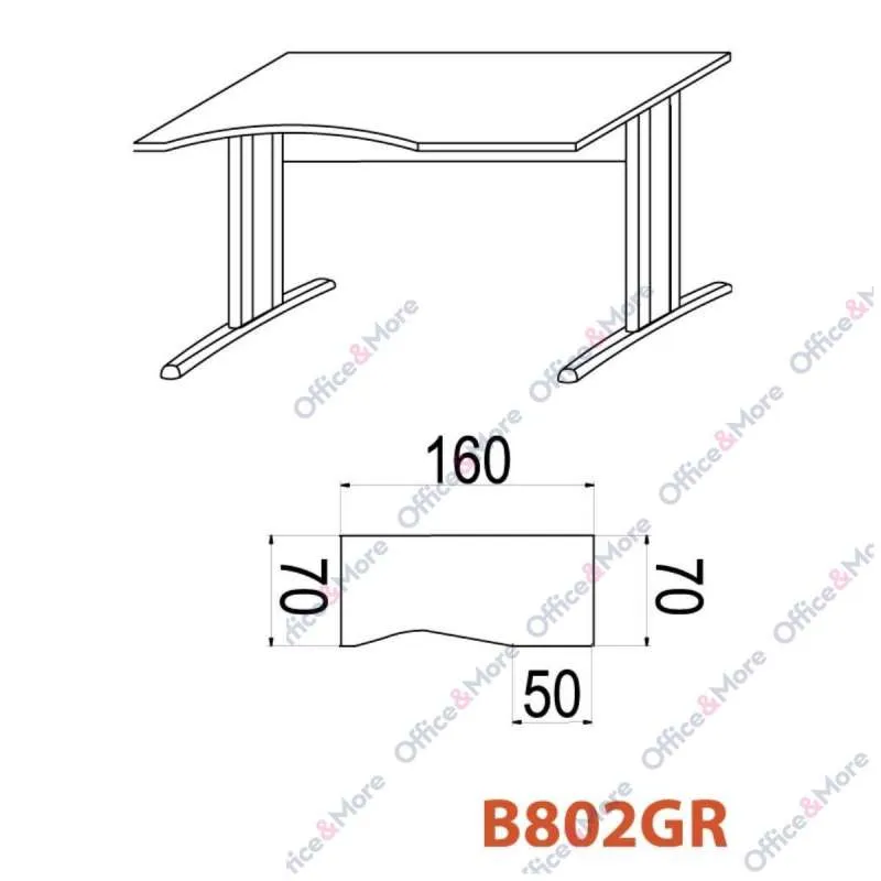 OMF STO B802GR 160/70/74 