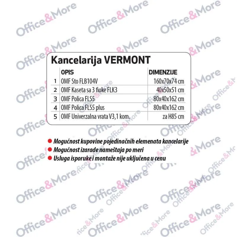 KANCELARIJA VERMONT 