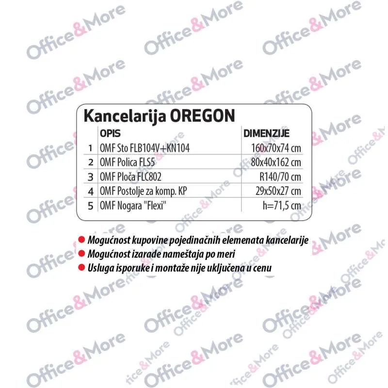 KANCELARIJA OREGON 