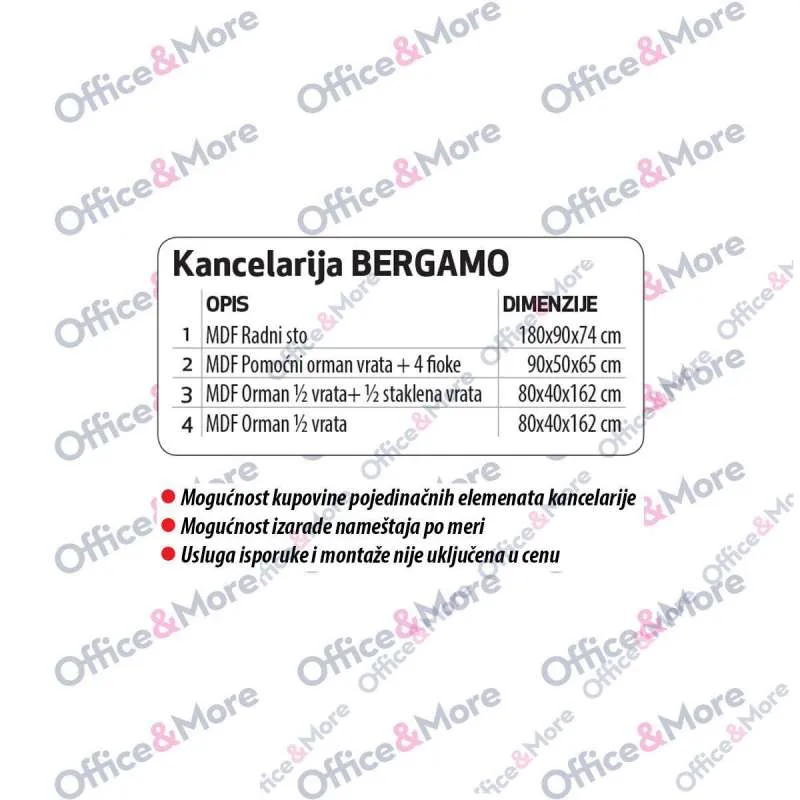 KANCELARIJA BERGAMO 