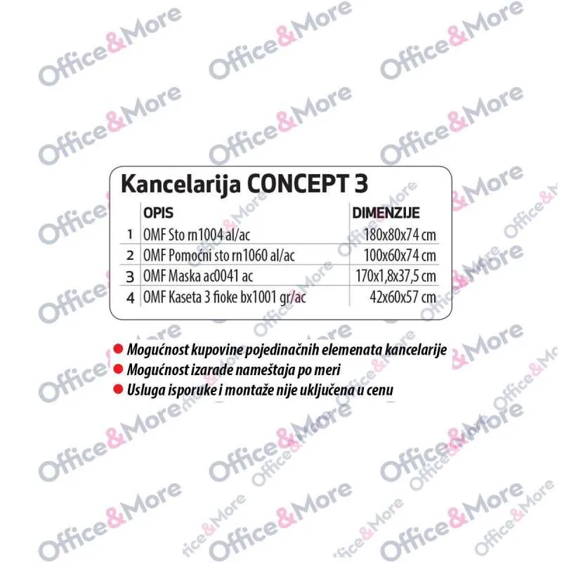 KANCELARIJA CONCEPT 3 