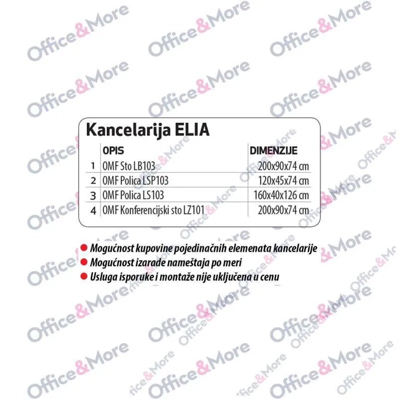 OMF POLICA LS103 - 160/40/126 ELIA 