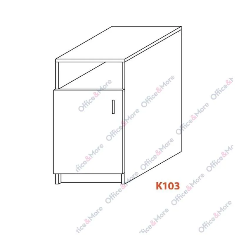 OMF KASETA SA VRATIMA K103 BUKVA 