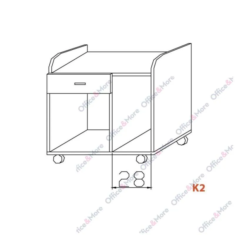 OMF POMOĆNI ORMAN K2 70/50/66 ALATEJA 