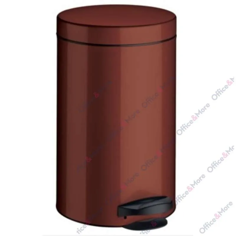 Kanta za smeće čelična 14 l bordo - 270071 