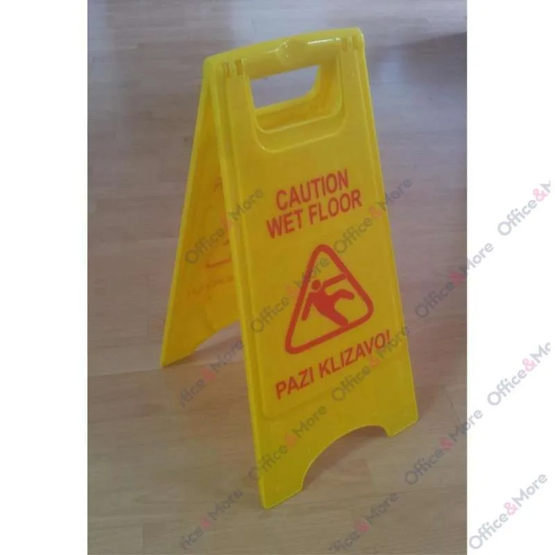 ZNAK UPOZORENJA - PAZI KLIZAVO - CAUTION WET FLOOR 