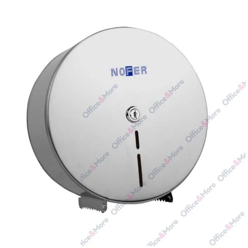 NOFER DRŽAČ ROLNI TOALET PAPIRA JUMBO INOX 05001 