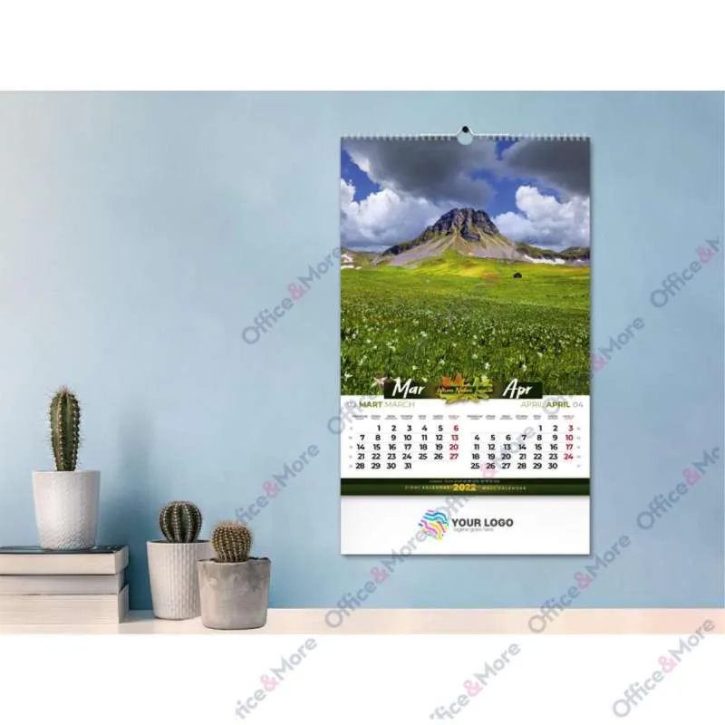 KALENDAR 70.001 ZIDNI PRIRODA 
