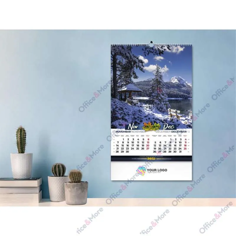 KALENDAR 70.001 ZIDNI PRIRODA 