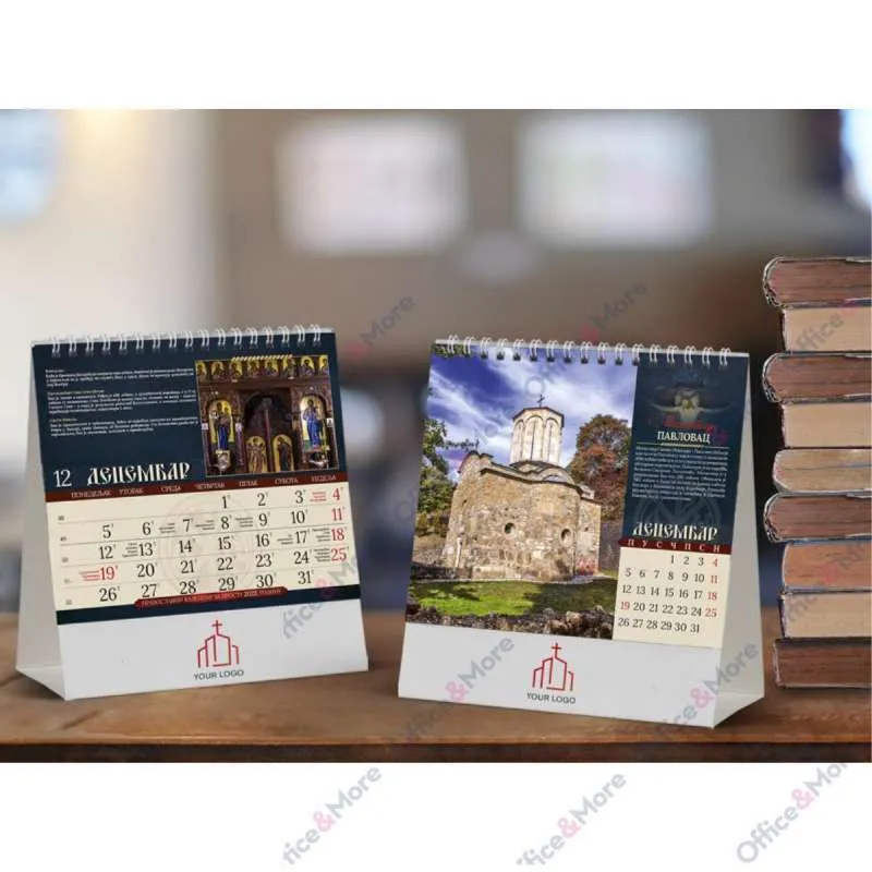 KALENDAR 70.013 STONI PRAVOSLAVNI MANASTIRI 