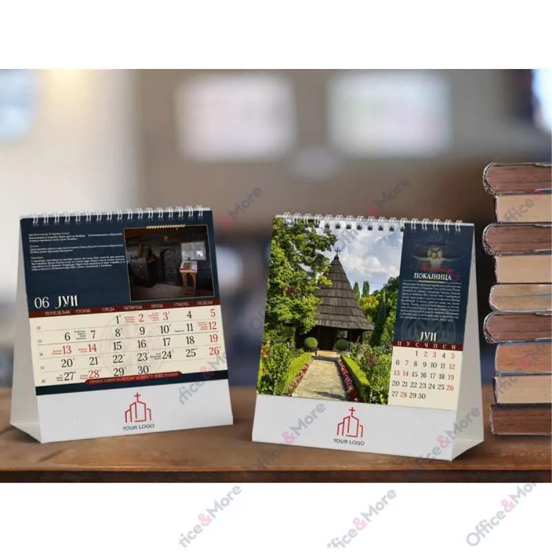 KALENDAR 70.013 STONI PRAVOSLAVNI MANASTIRI 