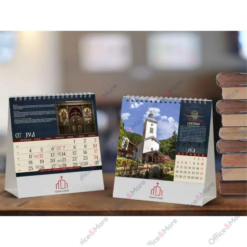 KALENDAR 70.013 STONI PRAVOSLAVNI MANASTIRI 