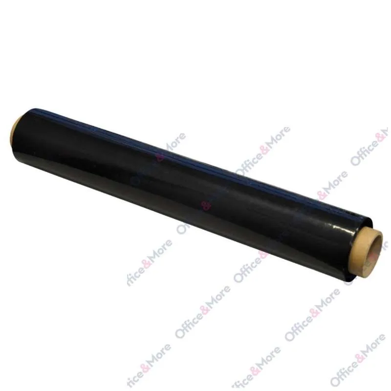 Q-CONNECT STREČ FOLIJA CRNA 500MM, 1,2 KG, 23 MIC 