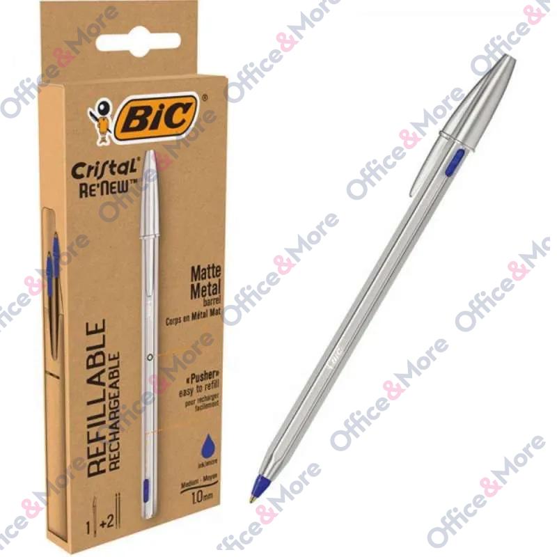 BIC HEMIJSKA OLOVKA Cristal Renew , METALNA,PLAVA, 