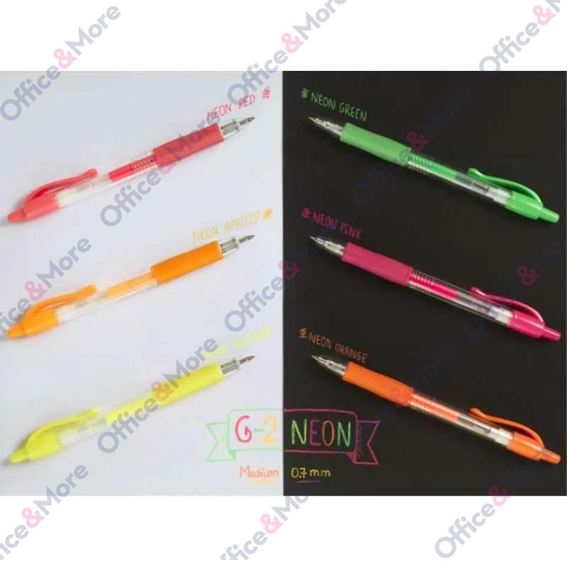 PILOT GEL ROLER G2 NEON ROZE 358641 