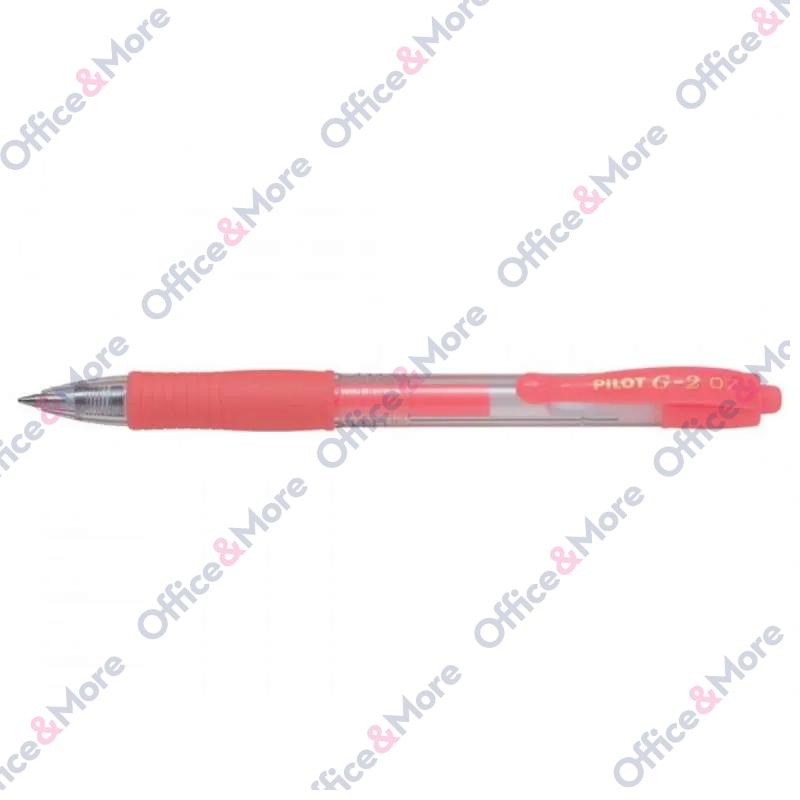 PILOT GEL ROLER G2 NEON CRVENA 358642 