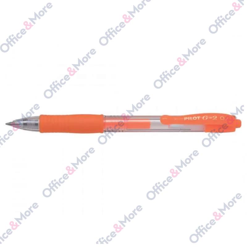 PILOT GEL ROLER G2 NEON NARANDŽASTA 358643 