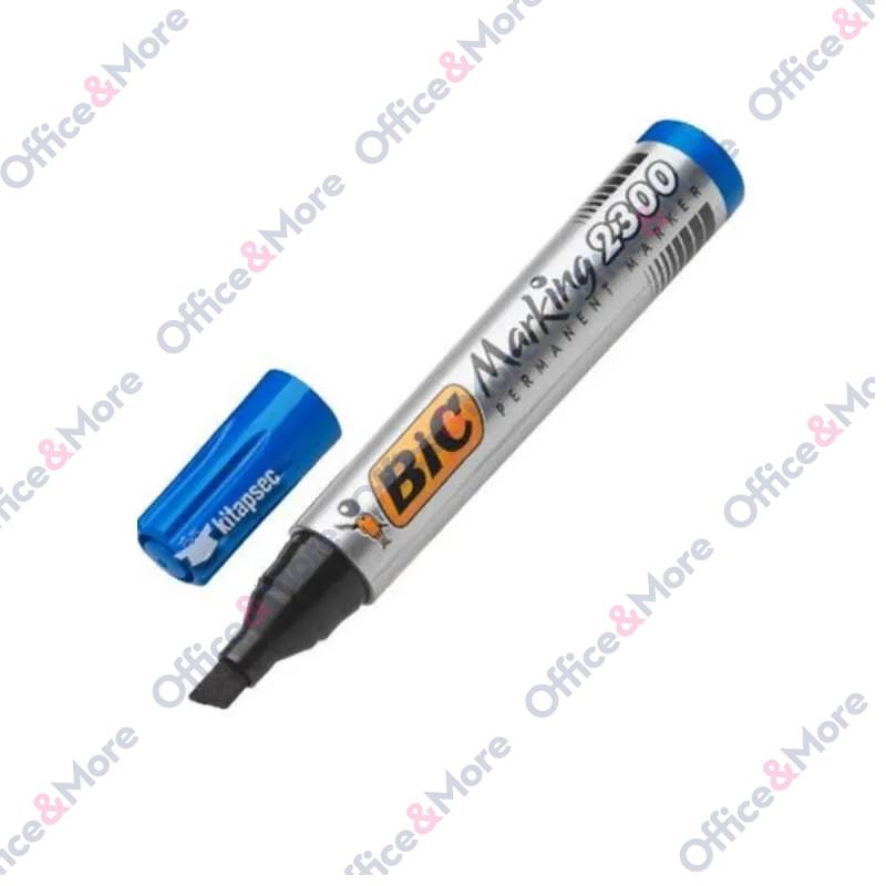 BIC MARKER PERM.KOSI  PLAVI 2300 