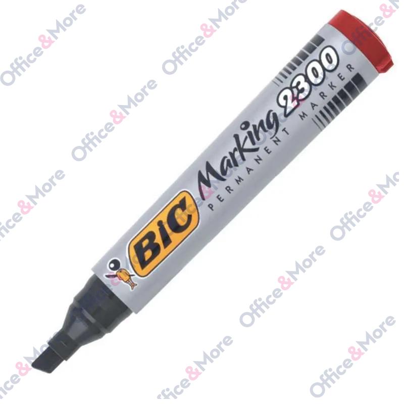 BIC MARKER PERM.KOSI CRVENI 2300 