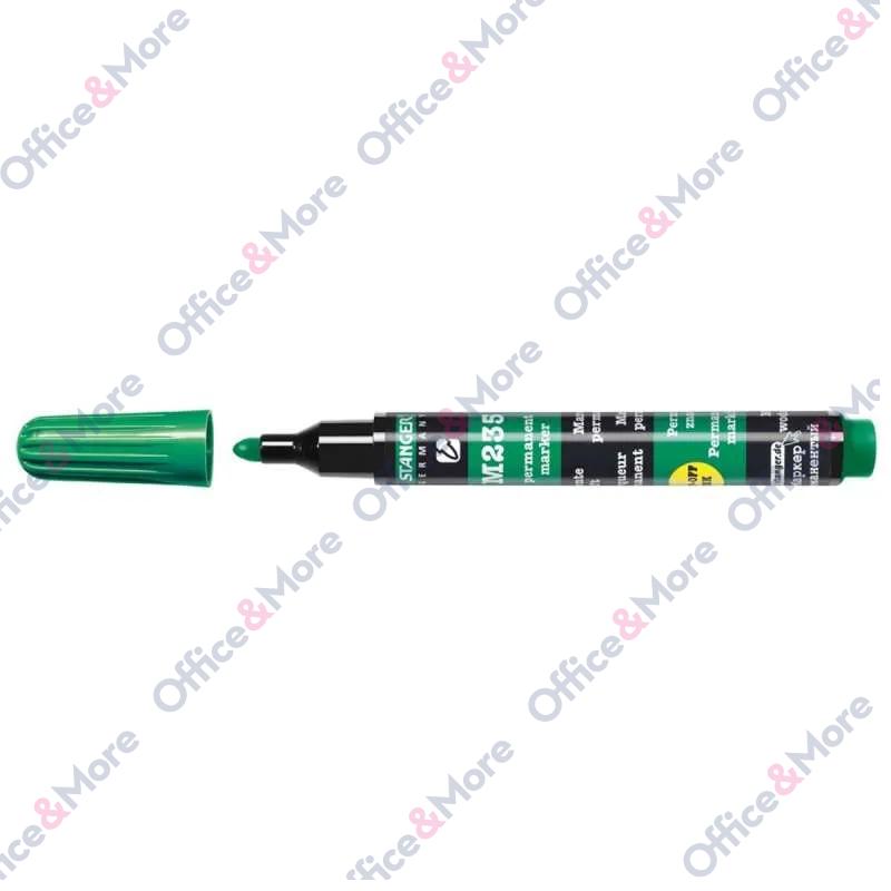 STANGER MARKER PERMANENT 1-3MM OBLI ZELENI M235 