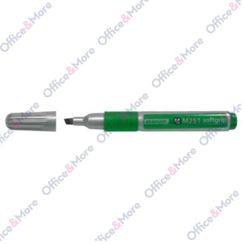 STANGER MARKER PERMANENT GRIP 1-4MM KOSI ZELEN 251 