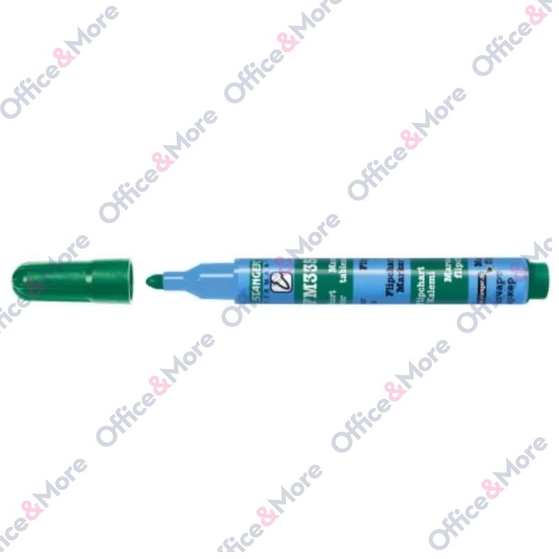 STANGER MARKER ZA FLIPCHART OBLI ZELEN FM335 71300 