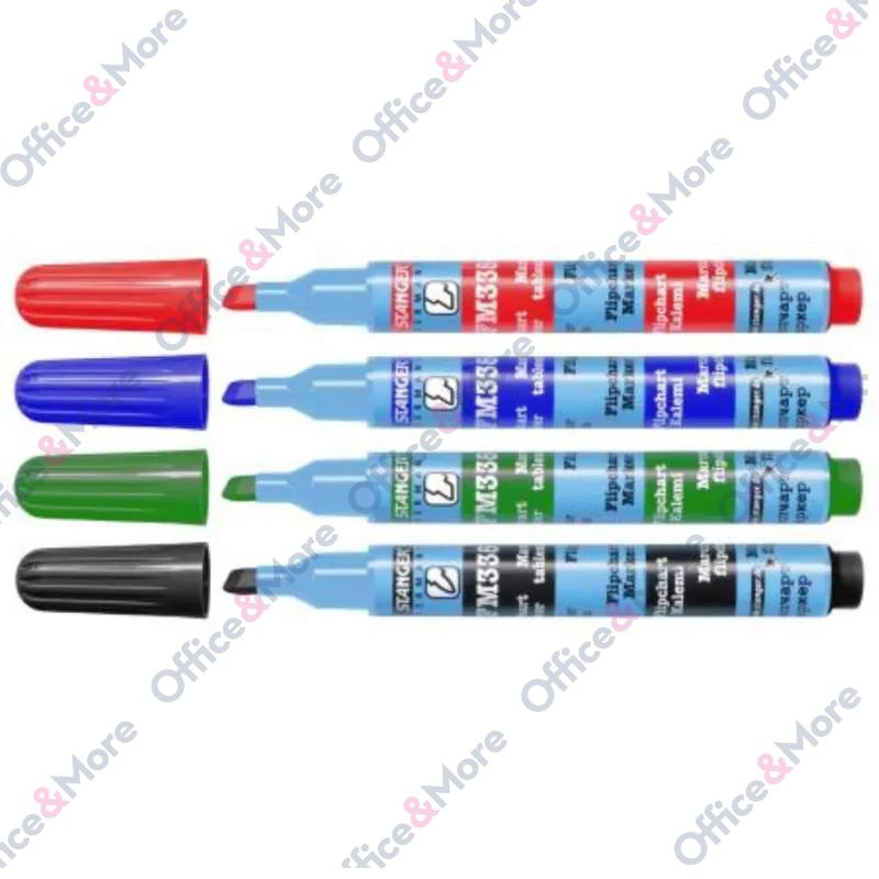 STANGER MARKER ZA FLIPCHART KOSI MIX 4 FM336 71300 