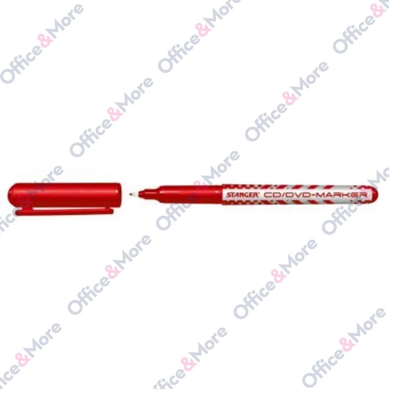 STANGER MARKER CD/DVD CRVENI 0,5MM 710068 