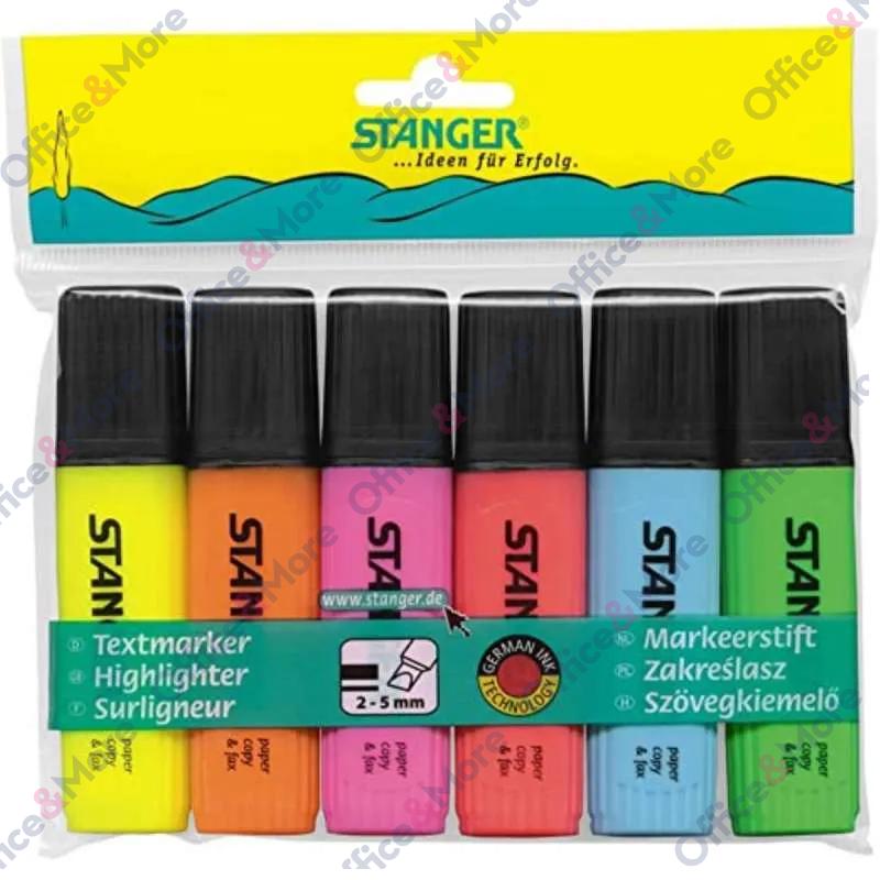 STANGER MARKER TEKST  SET1/6  180008000 