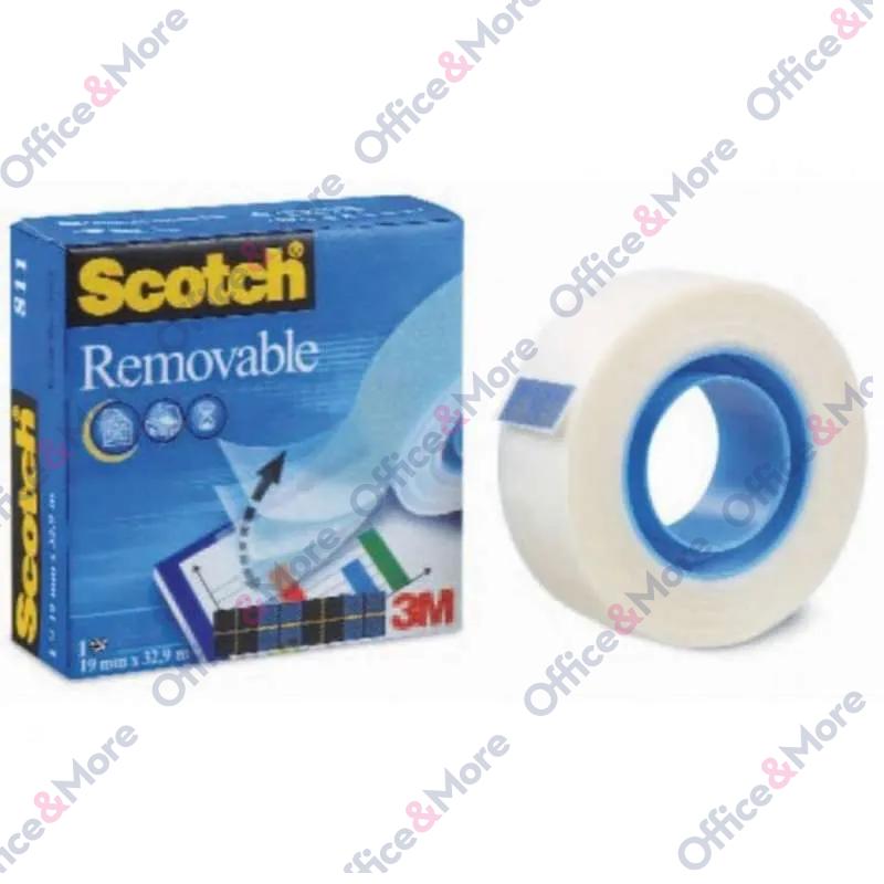 SCOTCH LEPLJIVA TRAKA REMUVABLE 811 19MMX33M 