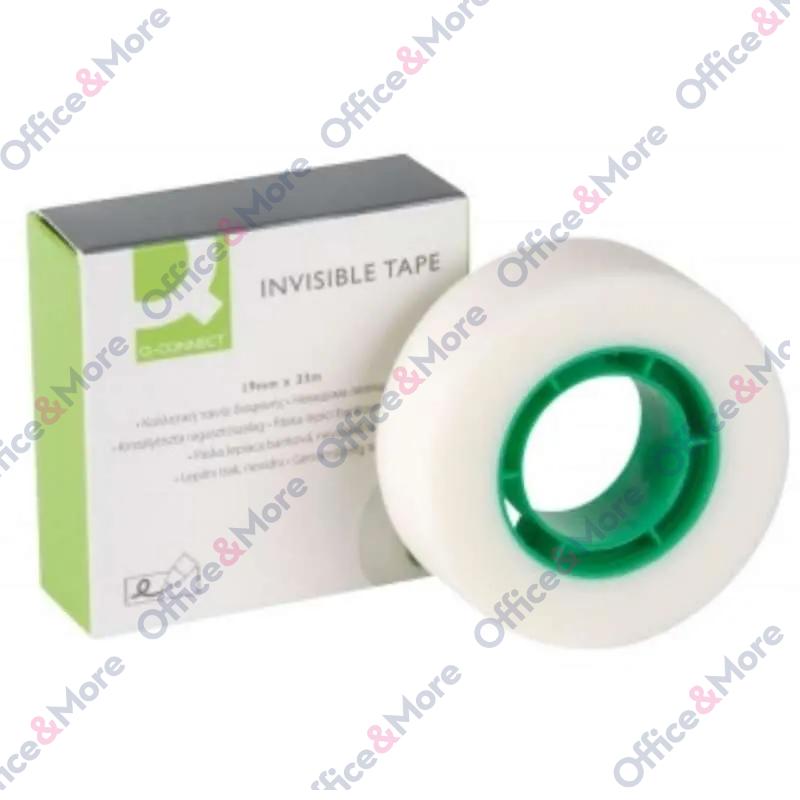 Q-CONNECT LEPLJIVA TRAKA INVISIBLE 19MM/33M 