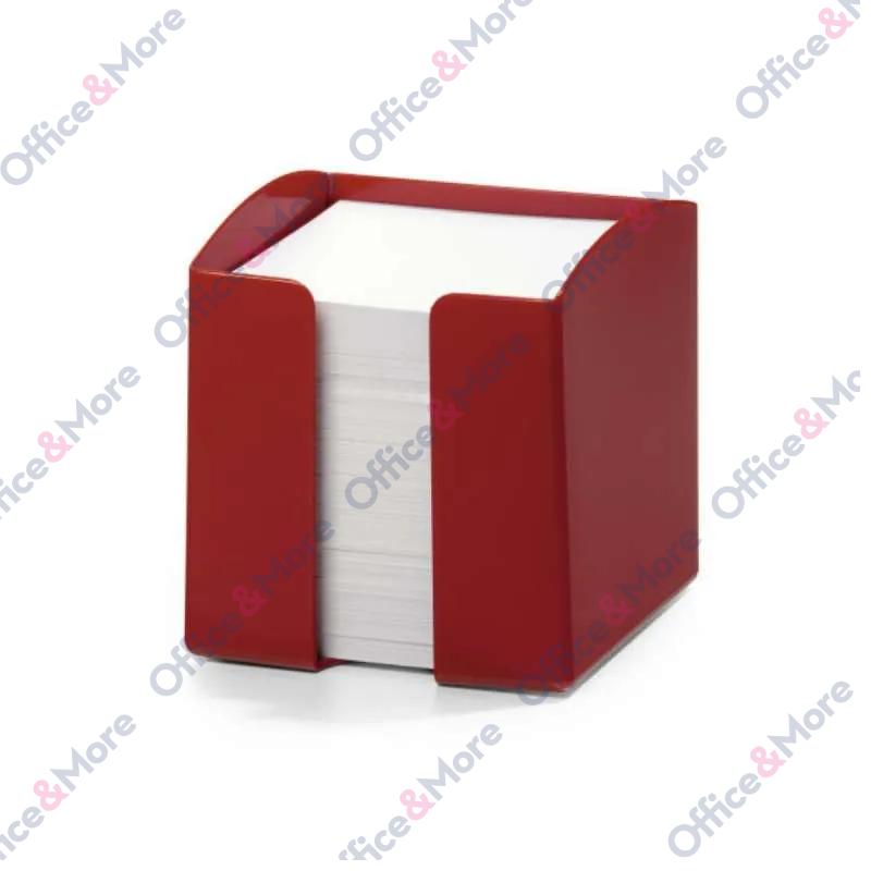 DURABLE BLOK KOCKA CRVEN PVC POSTOLJE 10 CM X 10CM 