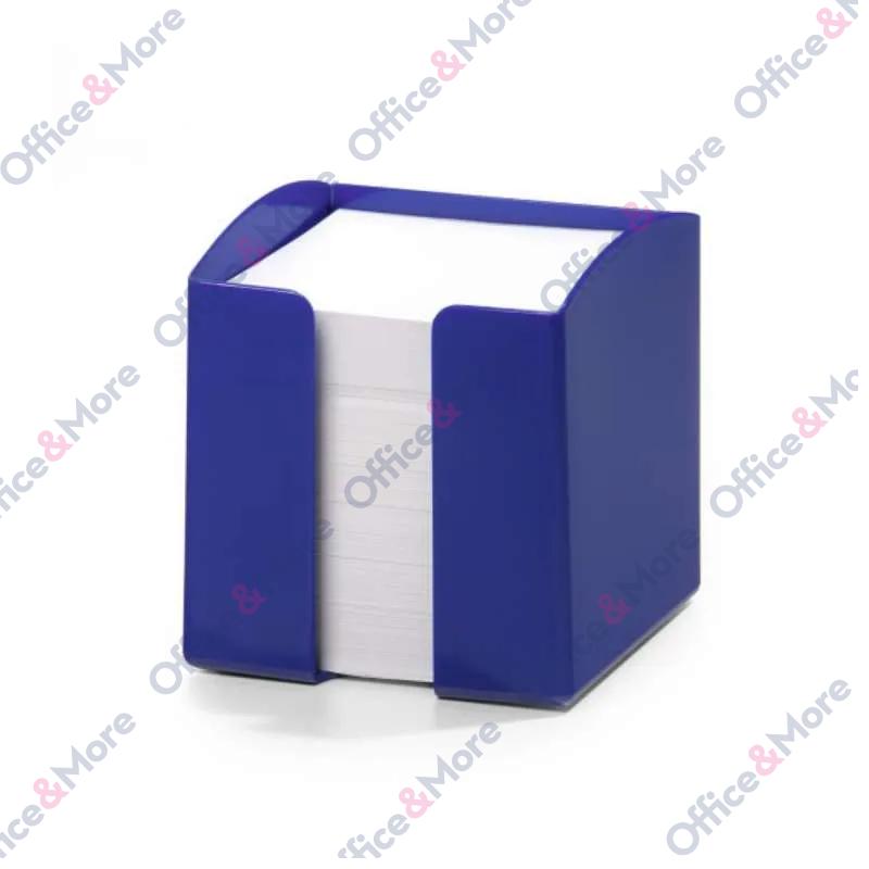 DURABLE BLOK KOCKA PLAVA PVC POSTOLJE 10 CM X 10CM 