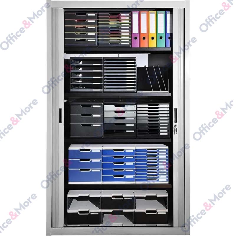 EXACOMPTA BOKS 10 FIOKA SIVA-PLAVA MODULO A4 