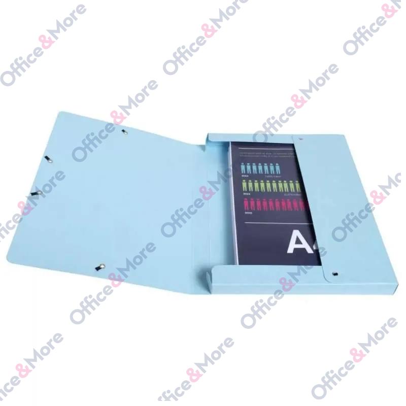 EXACOMPTA BOX FASCIKLA A4 25mm 0.7mm AQUAREL Ass. 