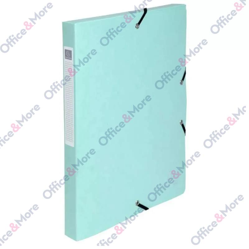 EXACOMPTA BOX FASCIKLA A4 40mm 0.7mm AQUAREL Ass. 