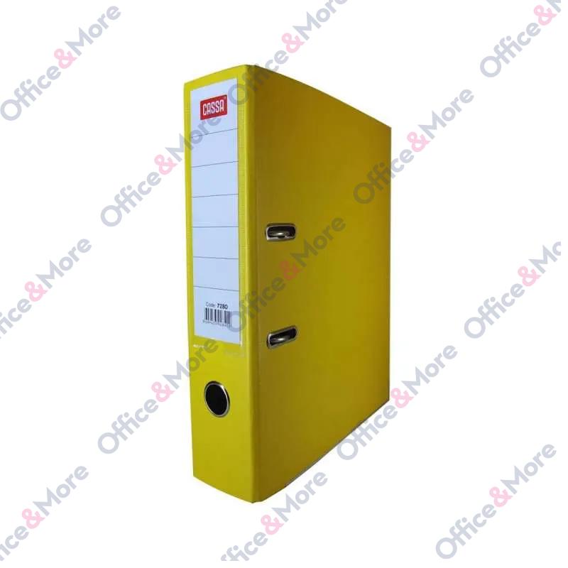 CASSA REGISTRATOR A4 8CM ŽUTI 