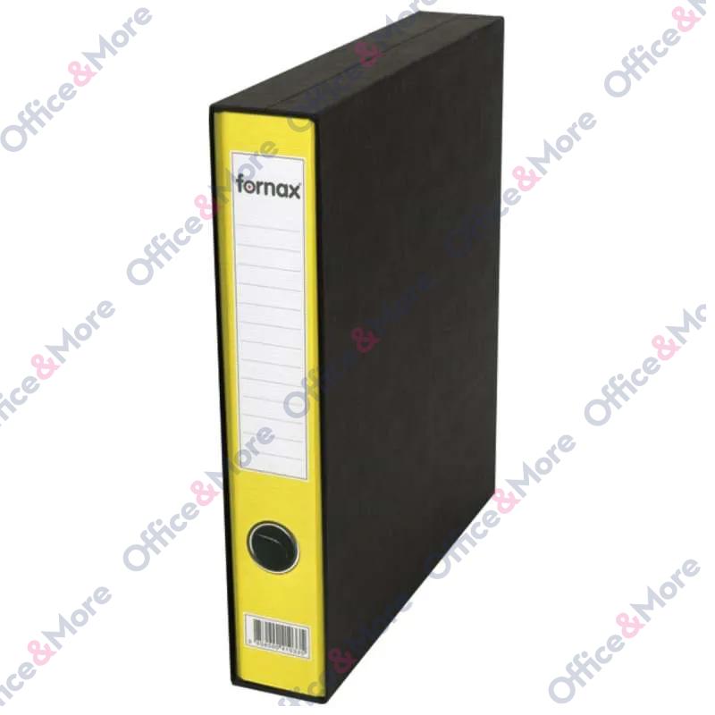 FORNAX REGISTRATOR PRESTIGE 6CM ŽUTI ,CRNA KUTIJA 