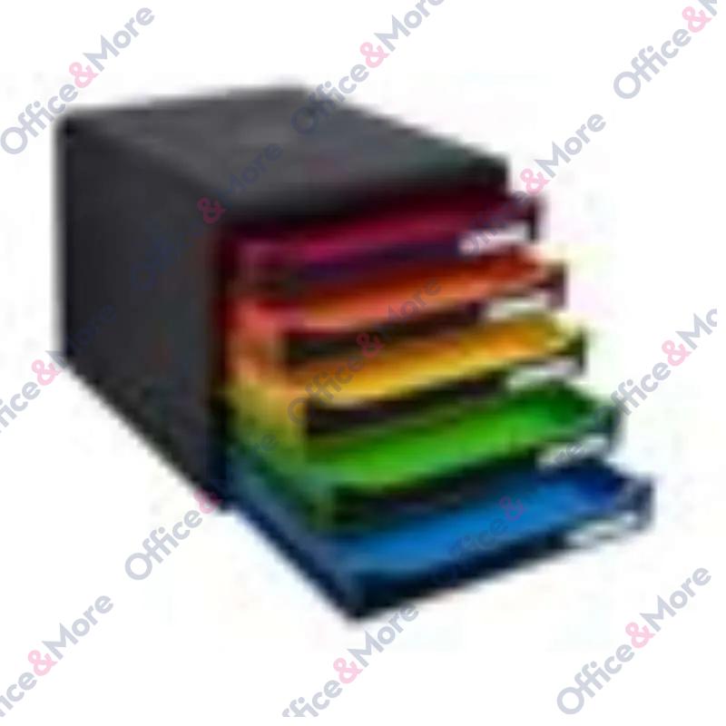 EXACOMPTA BOX SA 4 FIOKE BIG BOX CRNI 