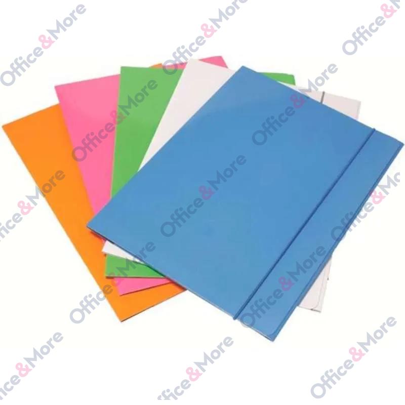 OPTIMA FASCIKLA SA GUMOM ROZE  600g 60670 