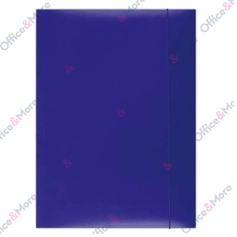 OFFICE PR. FASCIKLA SA GUMOM PLAVA A4 350G 