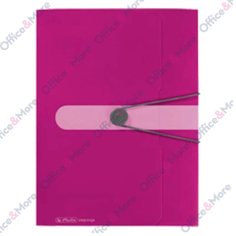 HERLITZ FASCIKLA SA GUMOM ROZE 505970 