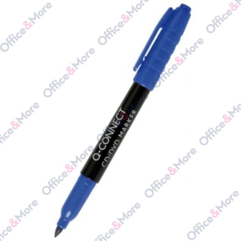 Q-CONNECT MARKER CD/DVD 1MM PLAVI 