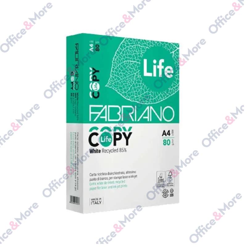 FABRIANO FTK A4 80G RECIKLIRAN 1 RIS 85% COPY LIFE 