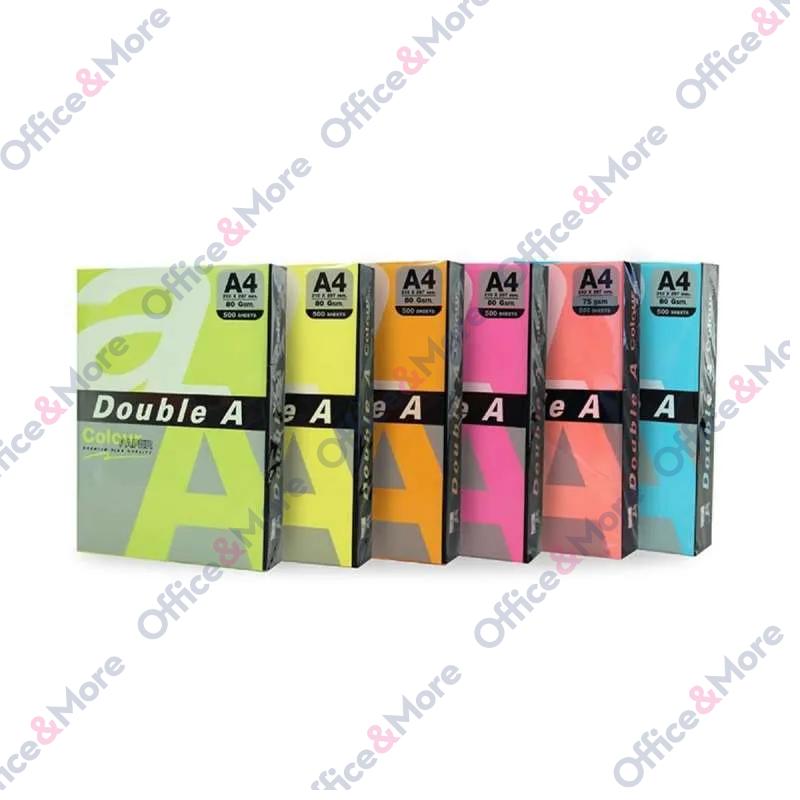 DOUBLE A FTK A4 80G 100L NEON ŽUTA (YELLOW) 