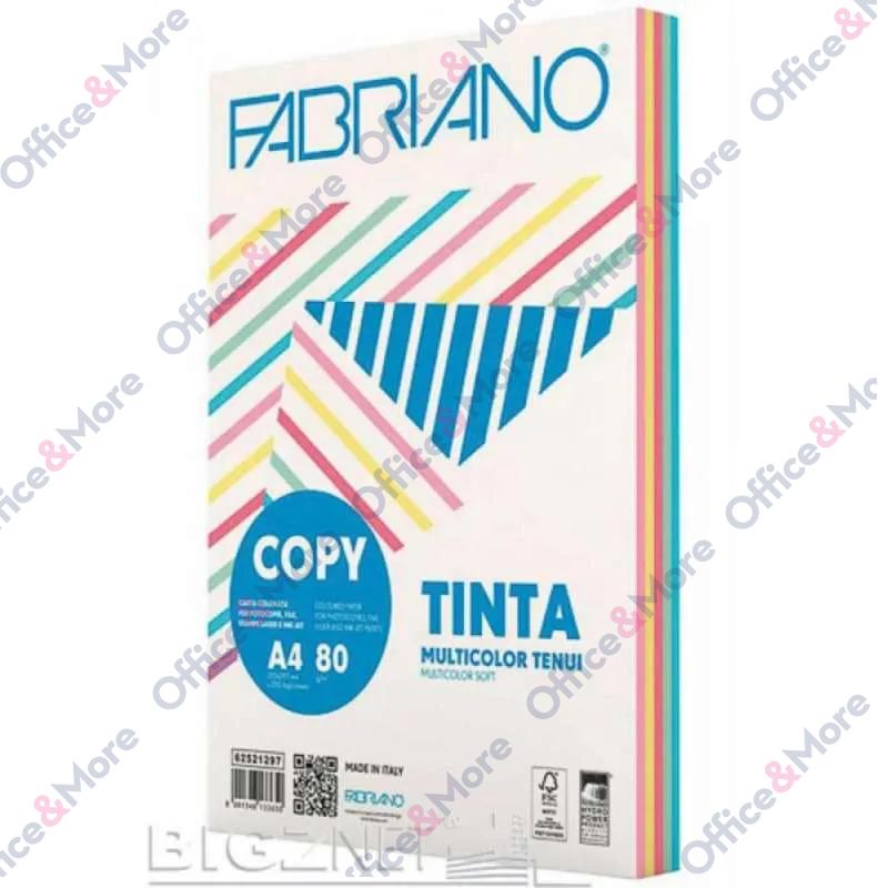 FABRIANO FTK A4 80G MIX PASTEL, 5X50L 