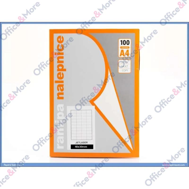 OM SLP ETIKETE FOLIJA PROVIDNE 210x297 -LIST 